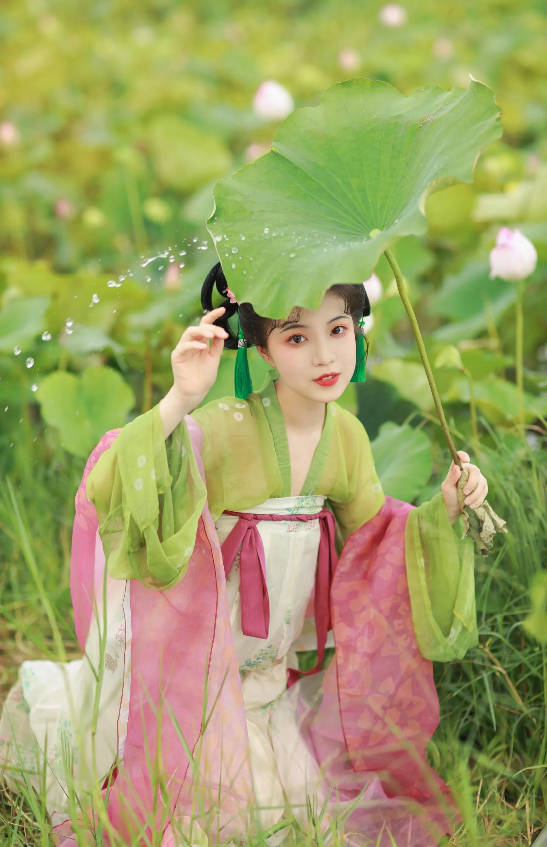 [YITUYU艺图语]2022.08.03 荷花少女 我超白_ [30P]插图1